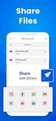 Photos to PDF Converter, Maker android App screenshot 1